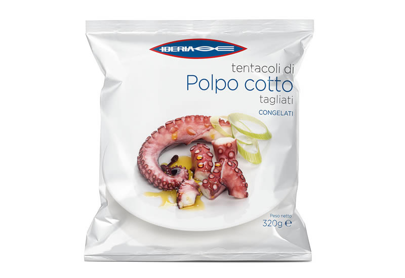 Tentacoli di Polpo cotto tagliati